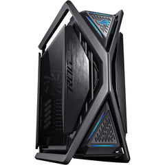 Asus Rog Hyperion Gr701 Eatx Full Tower Case Semi Open Struure Tool Free Side Panels Up To 2 X 420mm Built In Graphics Card Holde Usb Type C