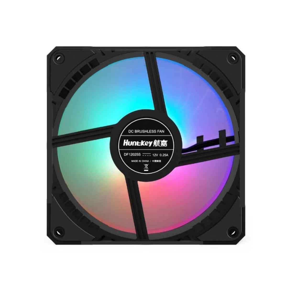 Huntkey GS120 RGB Gaming Fan Sata Cable -Black