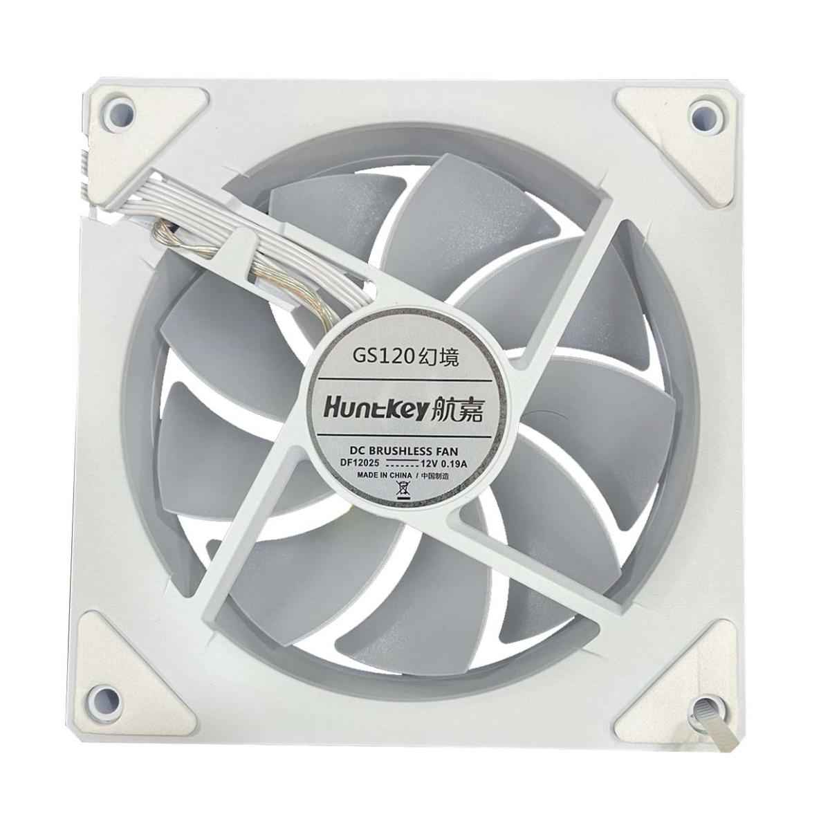 Huntkey GS120 RGB Gaming Fan -White Huntkey GS120 RGB Gaming Fan -White