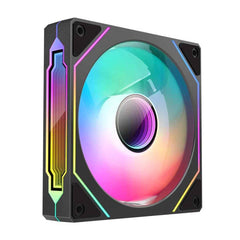 Huntkey GS120 RGB Gaming Fan -Black