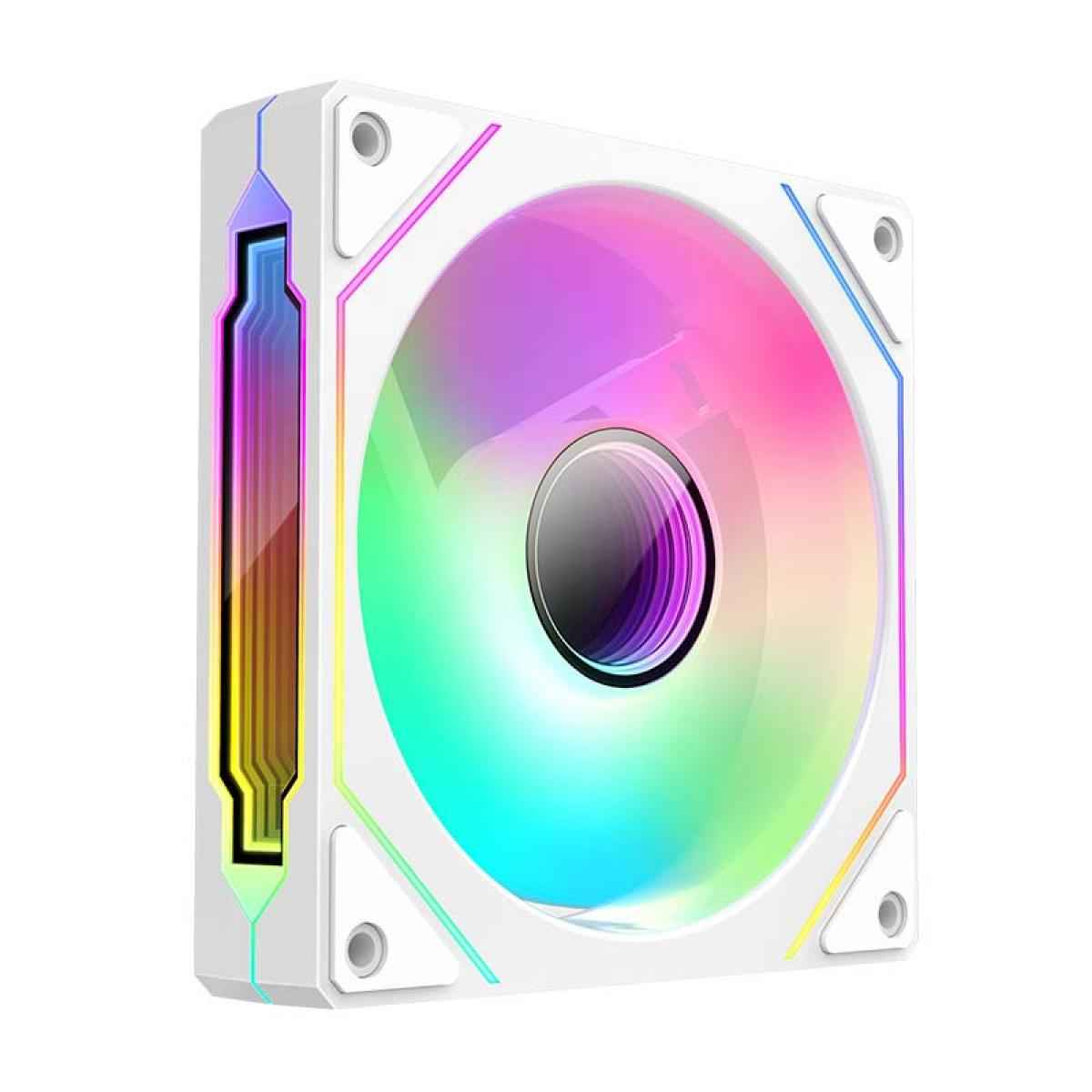 Huntkey GS120 RGB Gaming Fan -White Huntkey GS120 RGB Gaming Fan -White
