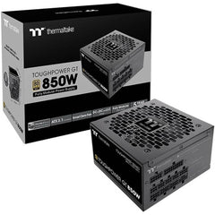 Thermaltake Toughpower Gt 850w Atx 3.1 80 Plus Gold Fully Modular Smart Zero Fan; Native 450w Pcie 5.1 Conneor , Black - CompuMe