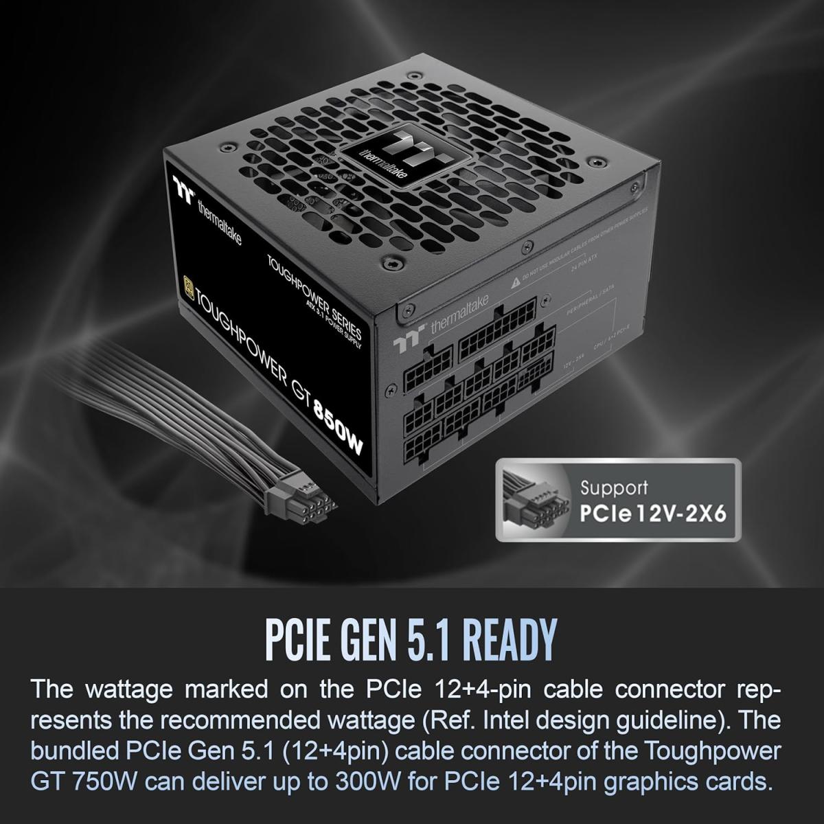 Thermaltake PCIe power supplies for electronics hardware