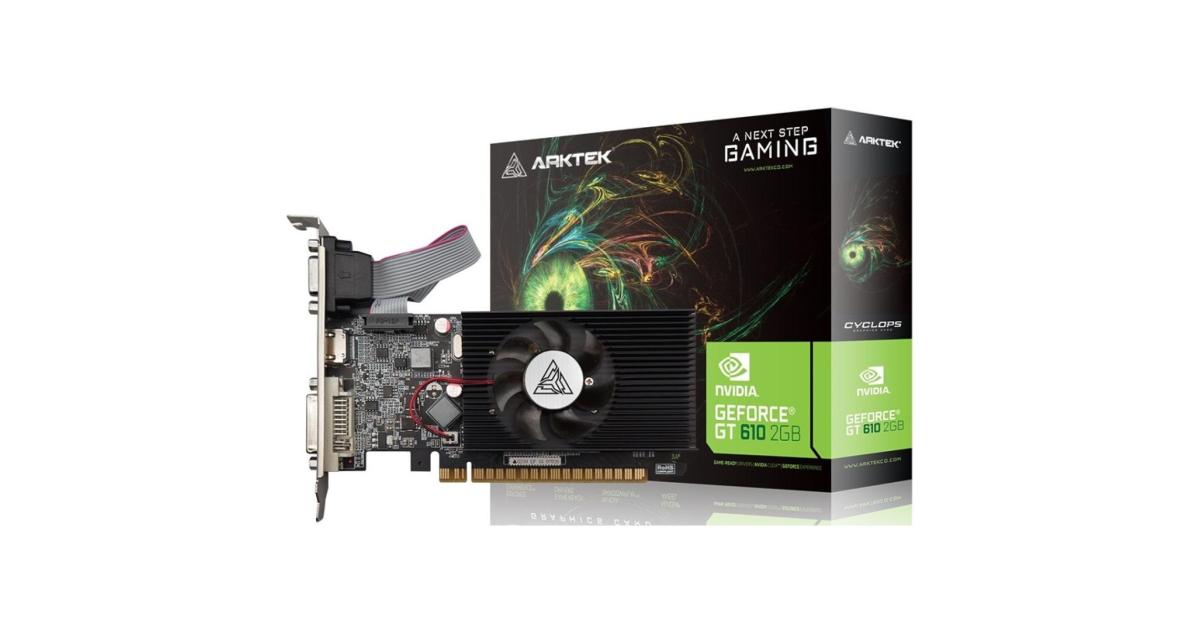 ARKTEK Cyclops GeForce GT 610 – 2GB GDDR3 Graphics Card ARKTEK Cyclops GeForce GT 610 – 2GB GDDR3 Graphics Card