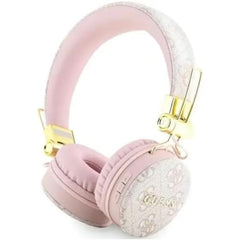 Guess GUBH704 Bluetooth 5.3 Wireless Headphones Pink