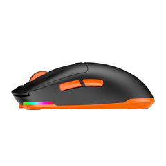 Meetion Air GW24 2.4G Bluetooth & Wired Gaming Mouse -Black
