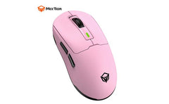 Meetion Air GW24 2.4g Bluetooth & Wired Gaming Mouse Pink, RGB