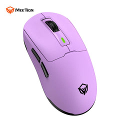 Meetion Air GW24 2.4G Bluetooth & Wired Gaming Mouse -Purple