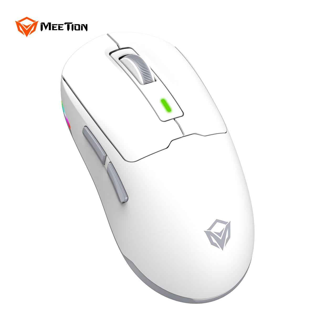 Meetion Air GW24 2.4G Bluetooth & Wired Gaming Mouse -White
