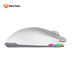 Meetion Air GW24 2.4G Bluetooth & Wired Gaming Mouse -White