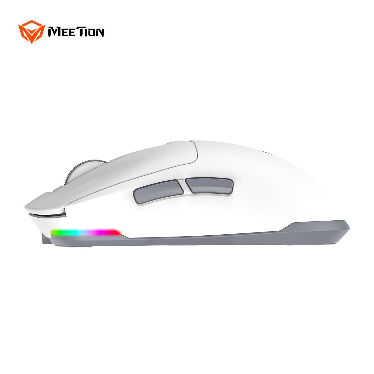 Meetion Air GW24 2.4G Bluetooth & Wired Gaming Mouse -White
