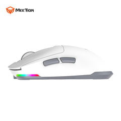 Meetion Air GW24 2.4G Bluetooth & Wired Gaming Mouse -White