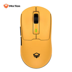 Meetion Air GW24 2.4G Bluetooth & Wired Gaming Mouse -Yellow