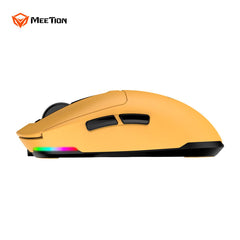 Meetion Air GW24 2.4G Bluetooth & Wired Gaming Mouse -Yellow