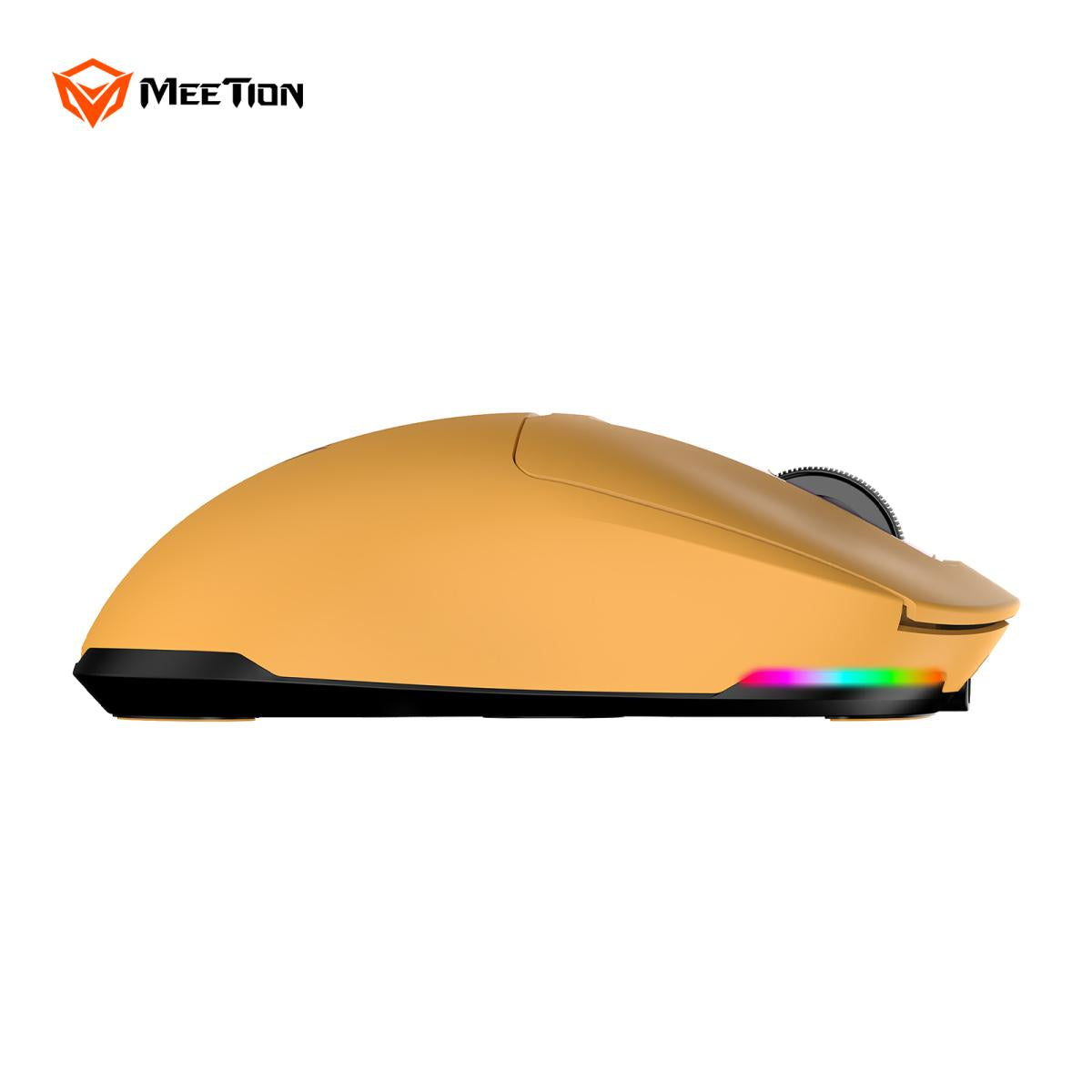 Meetion Air GW24 2.4G Bluetooth & Wired Gaming Mouse -Yellow