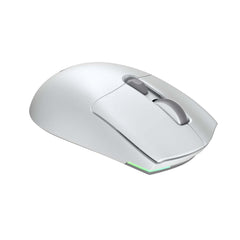 Meetion GW33 Tri-Mode 2.4G Wireless Bluetooth & Wired Gaming Ergonomic Mouse -White
