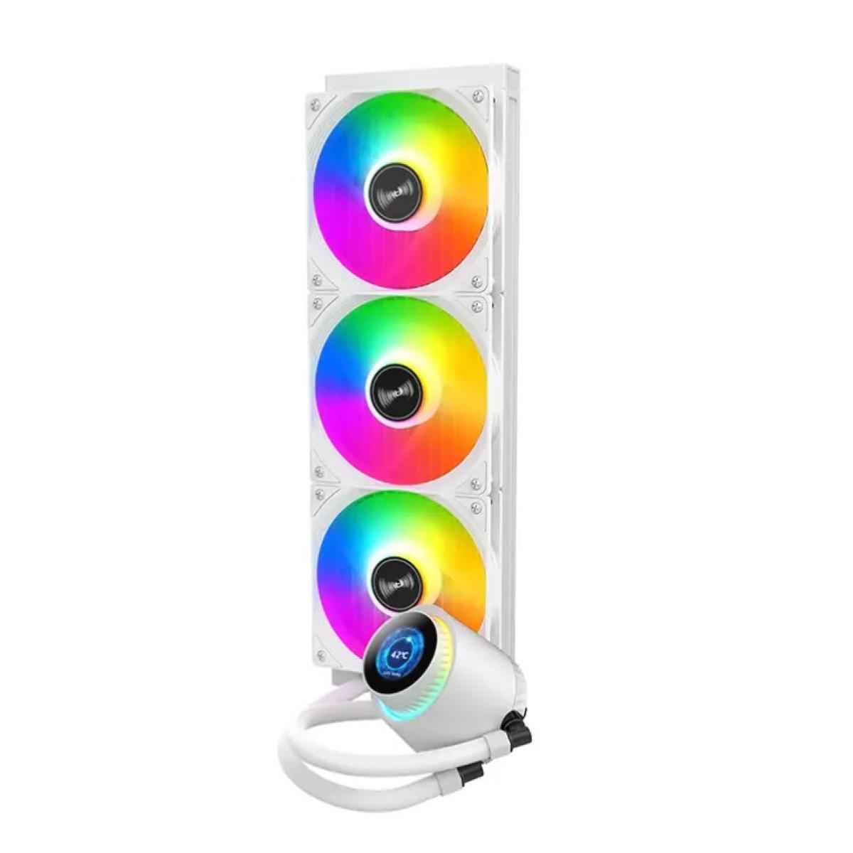 Huntkey GX360R Atlas Shark Cooling 3 Fans -White