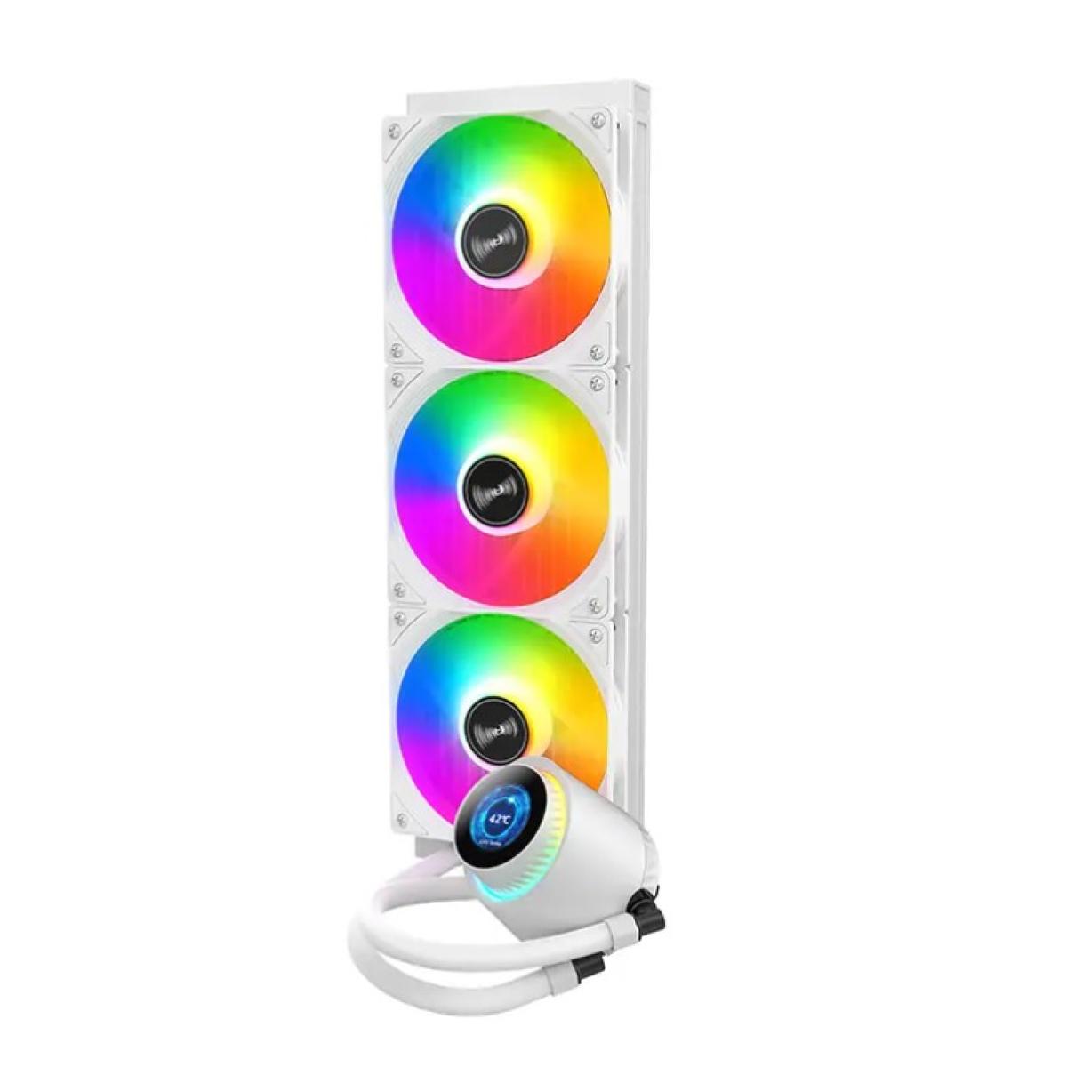 Huntkey GX360R Atlas Shark Cooling 3 Fans -White