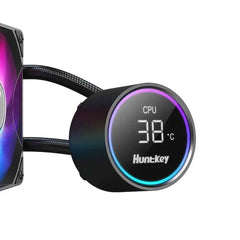 Huntkey GX360R 3 Fan Liquid Cooling System -Black
