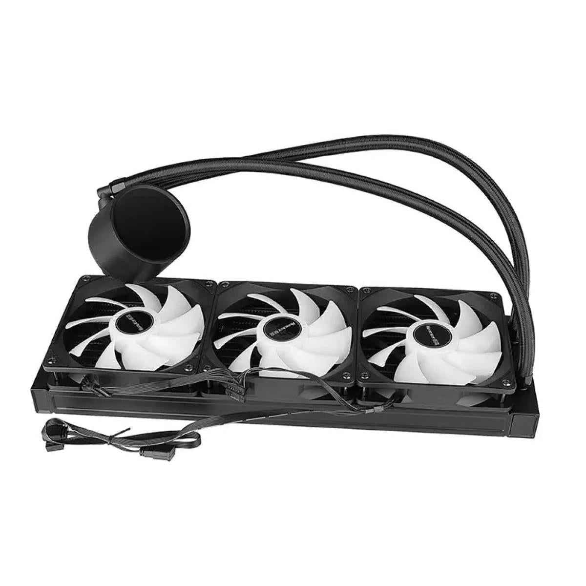 Huntkey GX360R 3 Fan Liquid Cooling System -Black