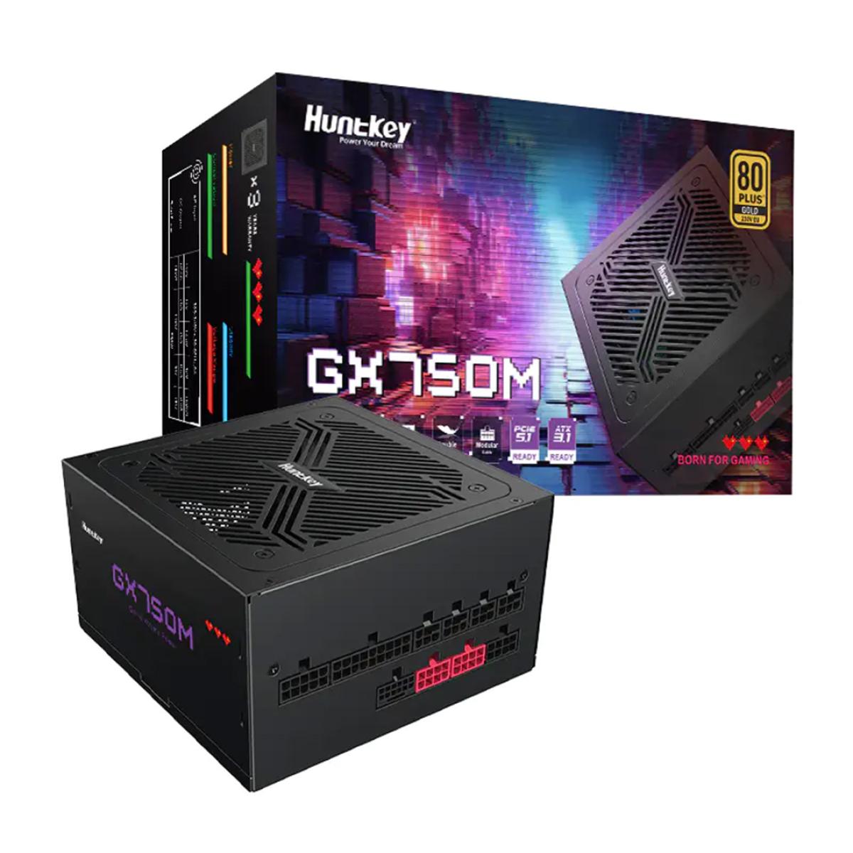 Huntkey GX750M Power Supply 80+gold 750W