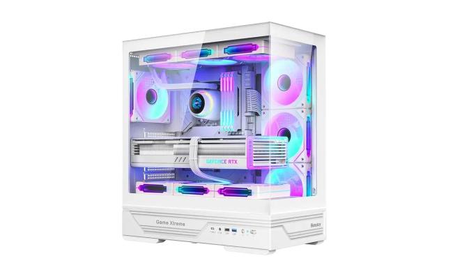 Huntkey Gx760a Gaming Pc Case Without Fans White