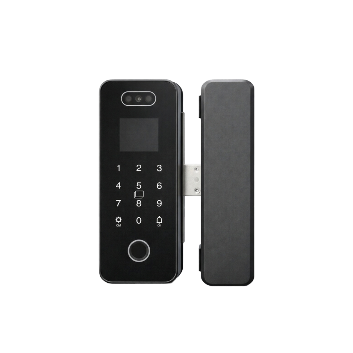 GY-A15 Intelligent Electronic Fingerprint Keypad Tuya Glass Door Lock