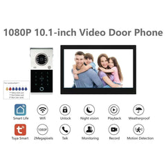 GY-TA101B-HTZ1 10.1 inch Keypad Video Door Intercom Kit