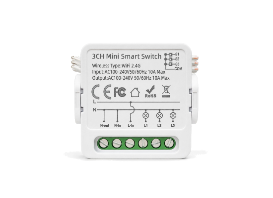 2CH Tuya Wifi Mini Smart Relay Switch