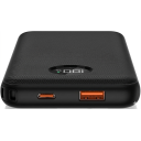 WiWU PN03 Essen Series 10000mAh Power Bank 22.5W – PD & QC 3.0 Fast Charging, LED Digital Display, Black - 18 Months Warranty