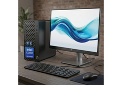 HP ProDesk 2 Tower G1I E Desktop, 16gb, wired, gaming keyboard