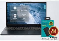 Laptop Lenovo IdeaPad 115IJL7 Intel® Celeron® N4500 8GB DDR4 256GB SSD 15.6" HD (1366x768) TN 220nits Camera privacy shutter