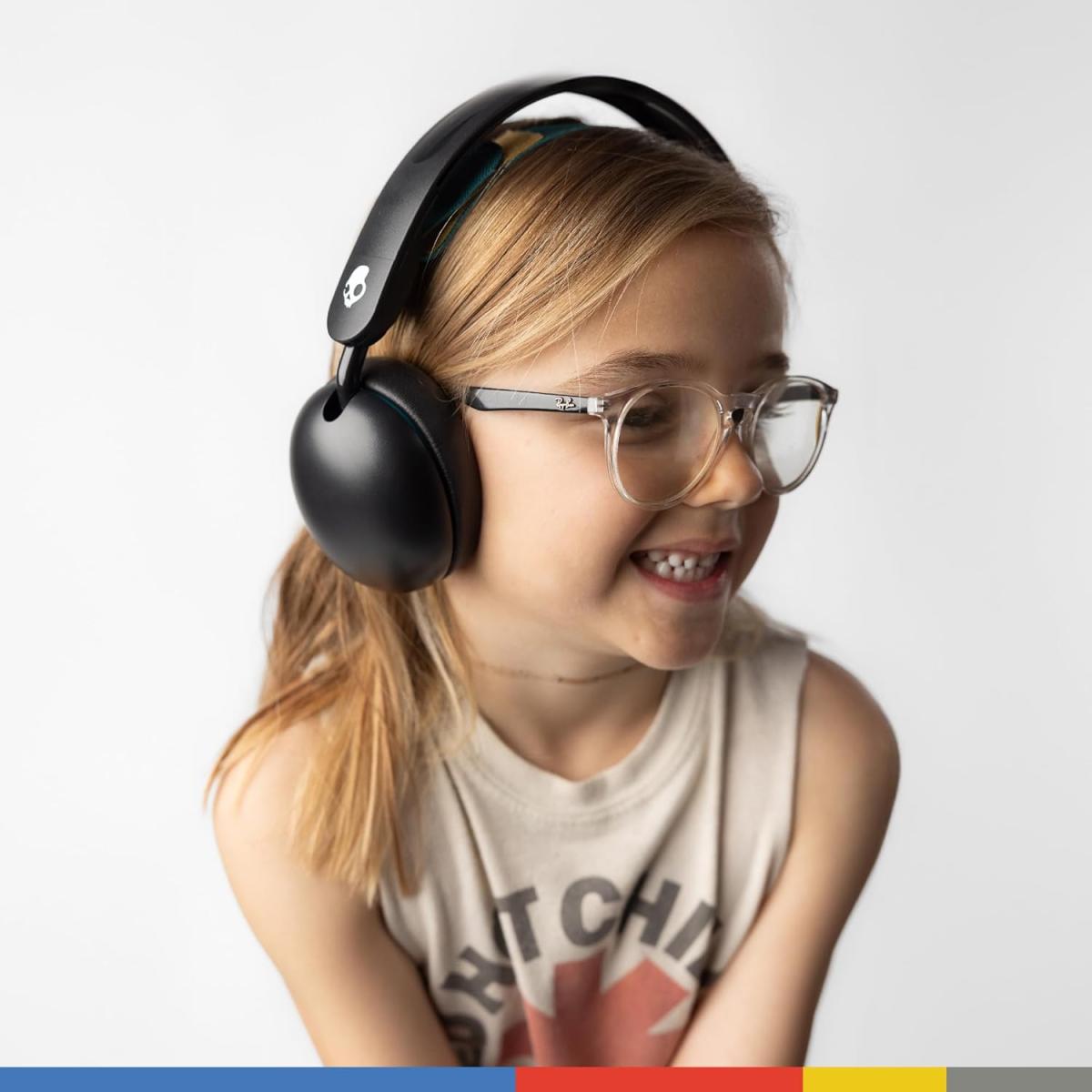 Skullcandy Grom Wireless Headphones, 3.5mm, headset