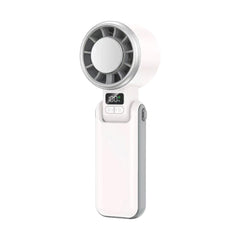 FAN-H03B Smart Digital Display High Speed Handheld Ice Cooling Fan