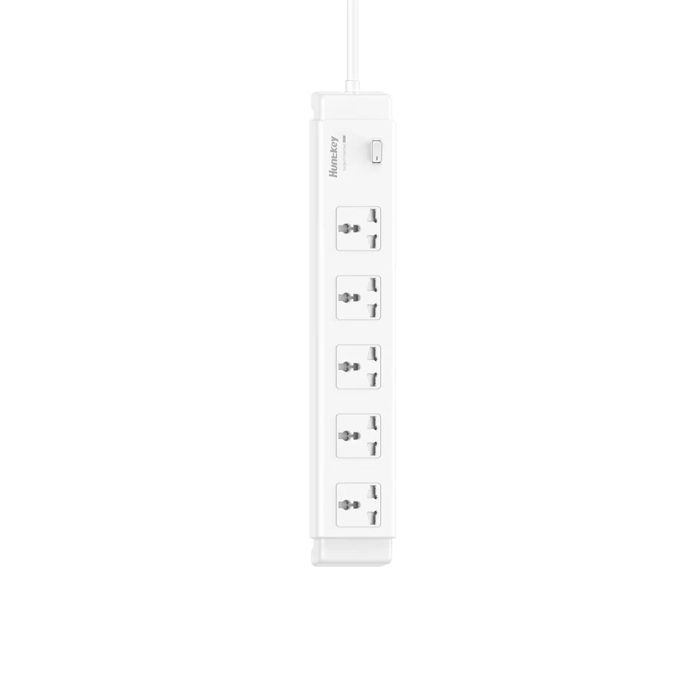 HUNTKEY SZC514 5 SOCKETS UNIVERSAL POWER STRIP UK 13A 3M CABLE