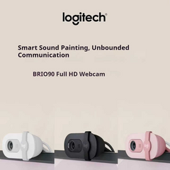 Logitech BRIO 90 1080P Webcam -White