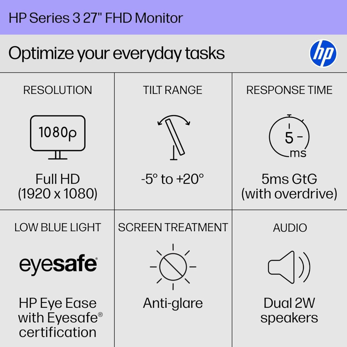 Hp speaker for audio playback