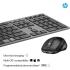 HP 725 Multi-Device Rechargeable Wireless Keyboard and Mouse Combo , up to 2 Months (Keyboard) 30 Days (Mouse) of Usage From a 3-Minute Charge HP 725 Multi-Device Rechargeable Wireless Keyboard and Mouse Combo , up to 2 Months (Keyboard) 30 Days (Mouse) of Usage From a 3-Minute Charge