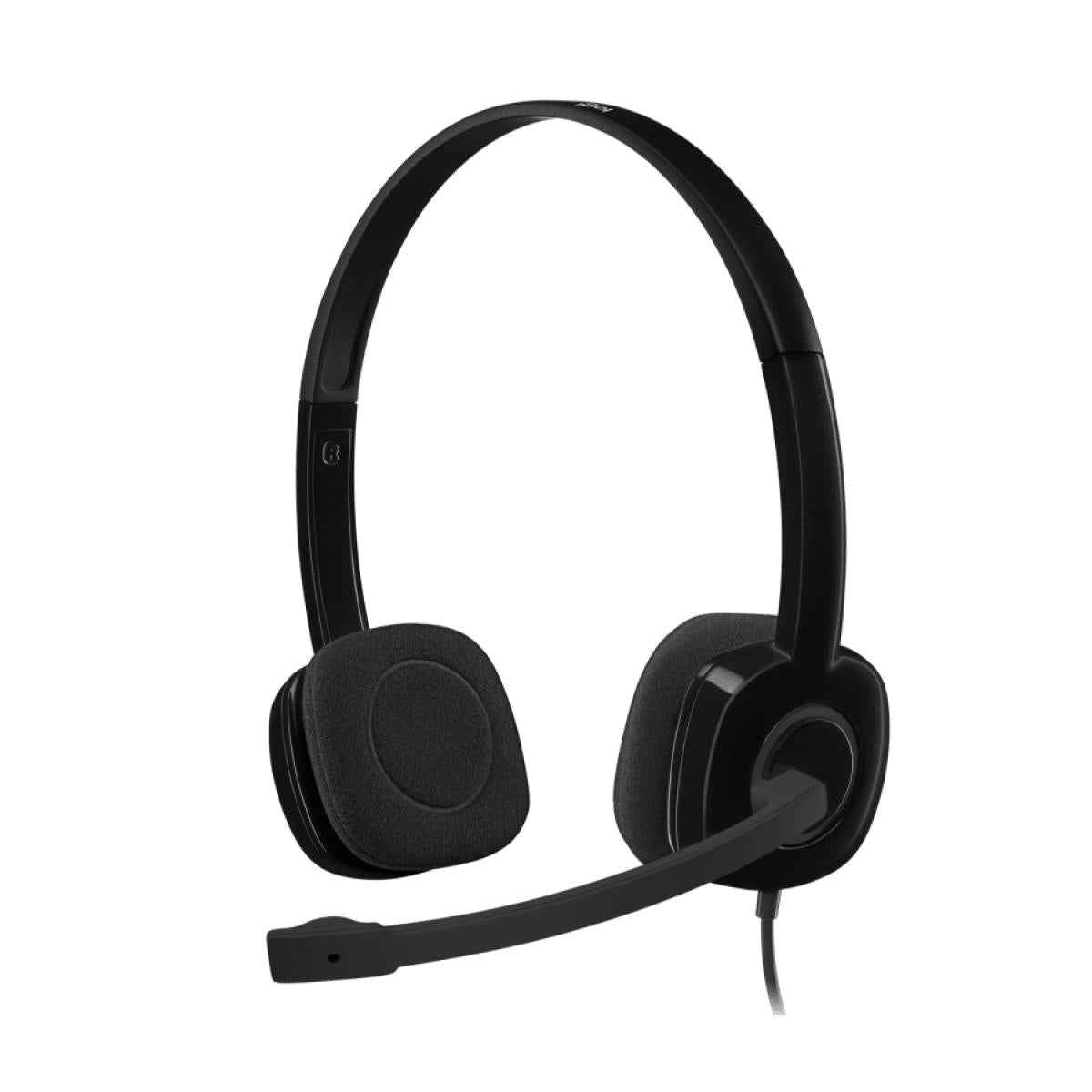 Logitech H151 Stereo Headset w/ Mic 3.5mm Audio Jack Logitech H151 Stereo Headset w/ Mic 3.5mm Audio Jack