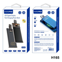 HAING H165 Portable Charger 10000mAh PD Fast Charging Power Bank