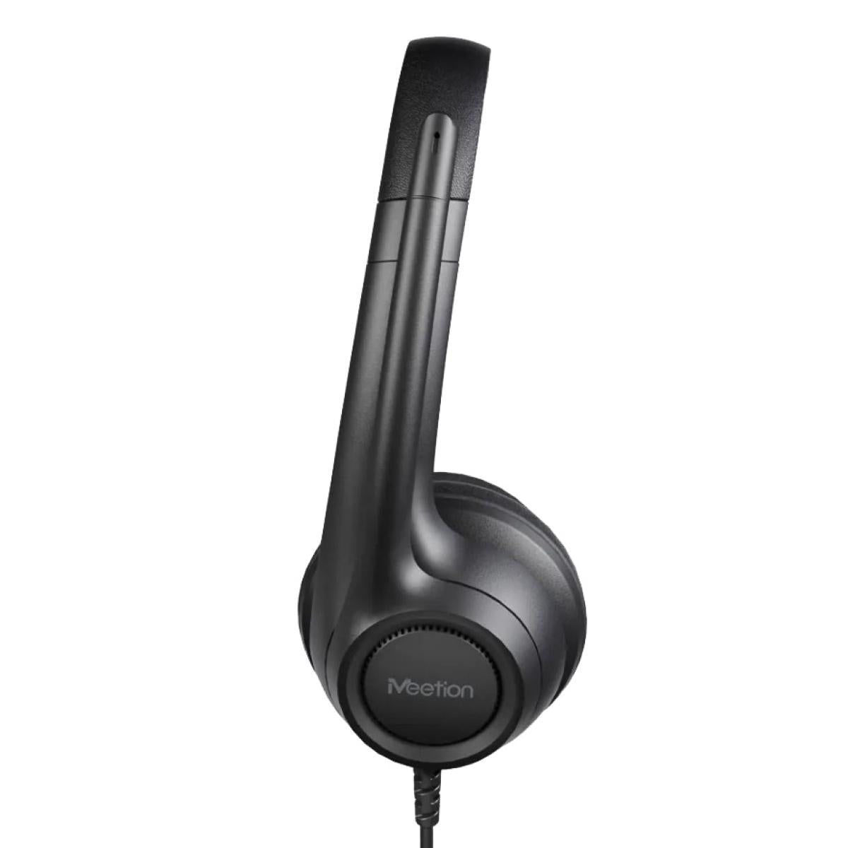 Meetion H390C Type-C Wired Office headphone -Black