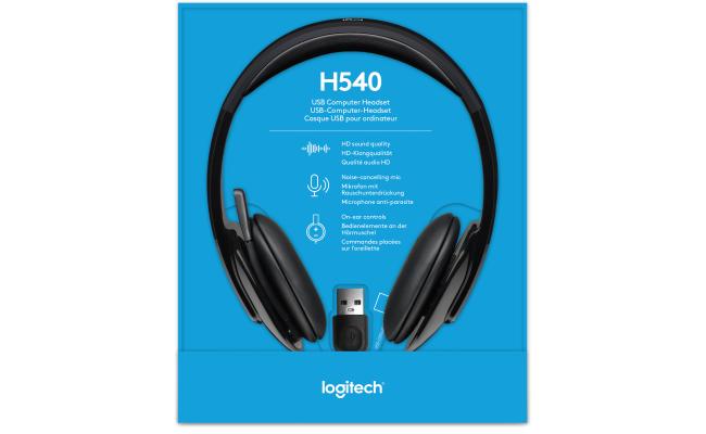 Logitech H340 Stereo Wired Over Ear Headphones With Mic With Noise Cancelling Usb Pc/mac/laptop Black Logitech H340 Stereo Wired Over Ear Headphones With Mic With Noise Cancelling Usb Pc/mac/laptop Black