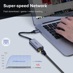 Ugreen 50922 Usb 3.0 To Rj45 Ethernet Gigabit Adapter Aluminium Shell