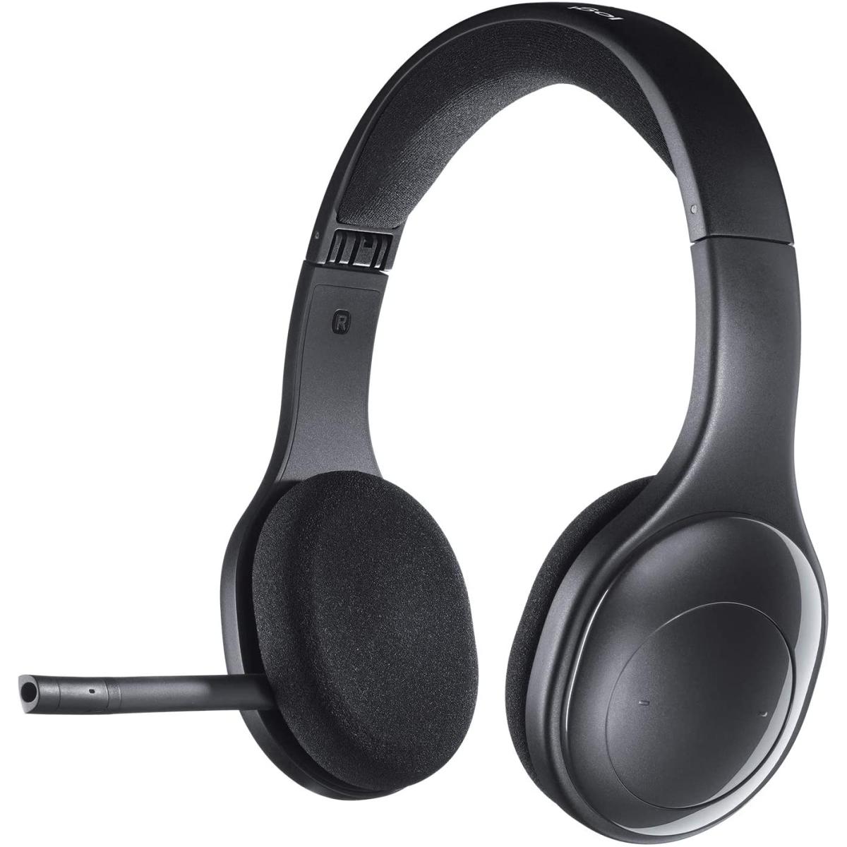 Logitech H800 Bluetooth Wireless Headset With Mic For Pc, Tablets And Smartphones, Black Logitech H800 Bluetooth Wireless Headset With Mic For Pc, Tablets And Smartphones, Black