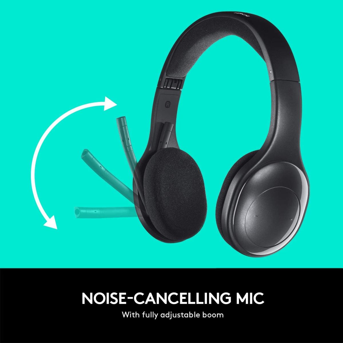 Logitech H800 Bluetooth Wireless Headset With Mic For Pc, Tablets And Smartphones, Black Logitech H800 Bluetooth Wireless Headset With Mic For Pc, Tablets And Smartphones, Black