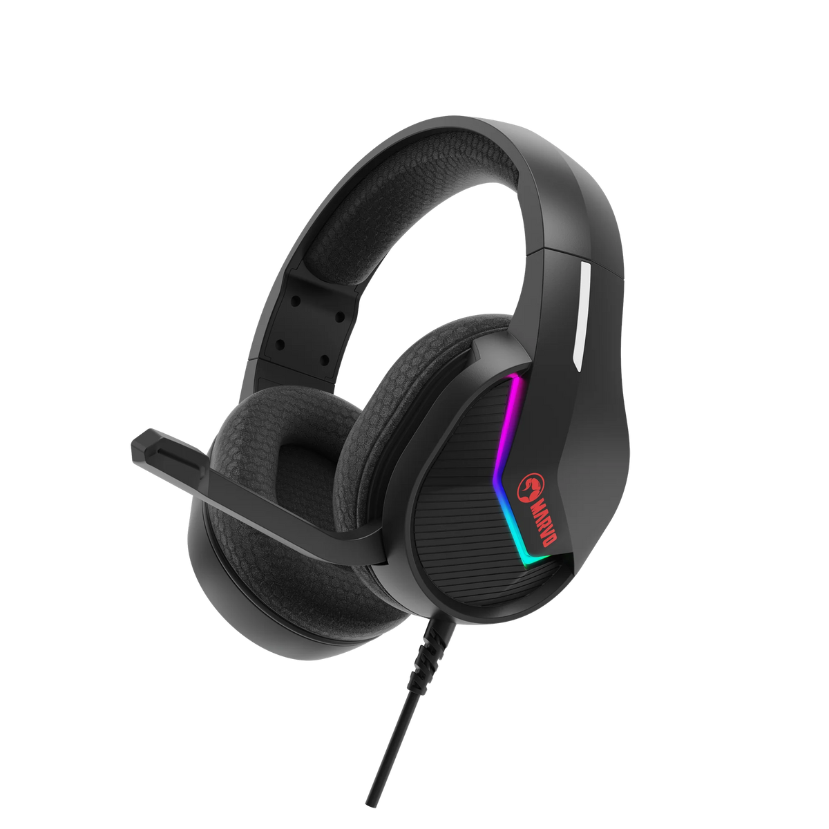 Marvo Tactic 40 Wired Gaming Headset - Black