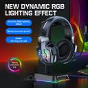 Wired Headset Onikuma B15 Adjustable Rgb Tri-Mode Gaming Earphone Noise Isolation Wireless Headphones With Mic