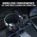 Wired Headset Onikuma B15 Adjustable Rgb Tri-Mode Gaming Earphone Noise Isolation Wireless Headphones With Mic