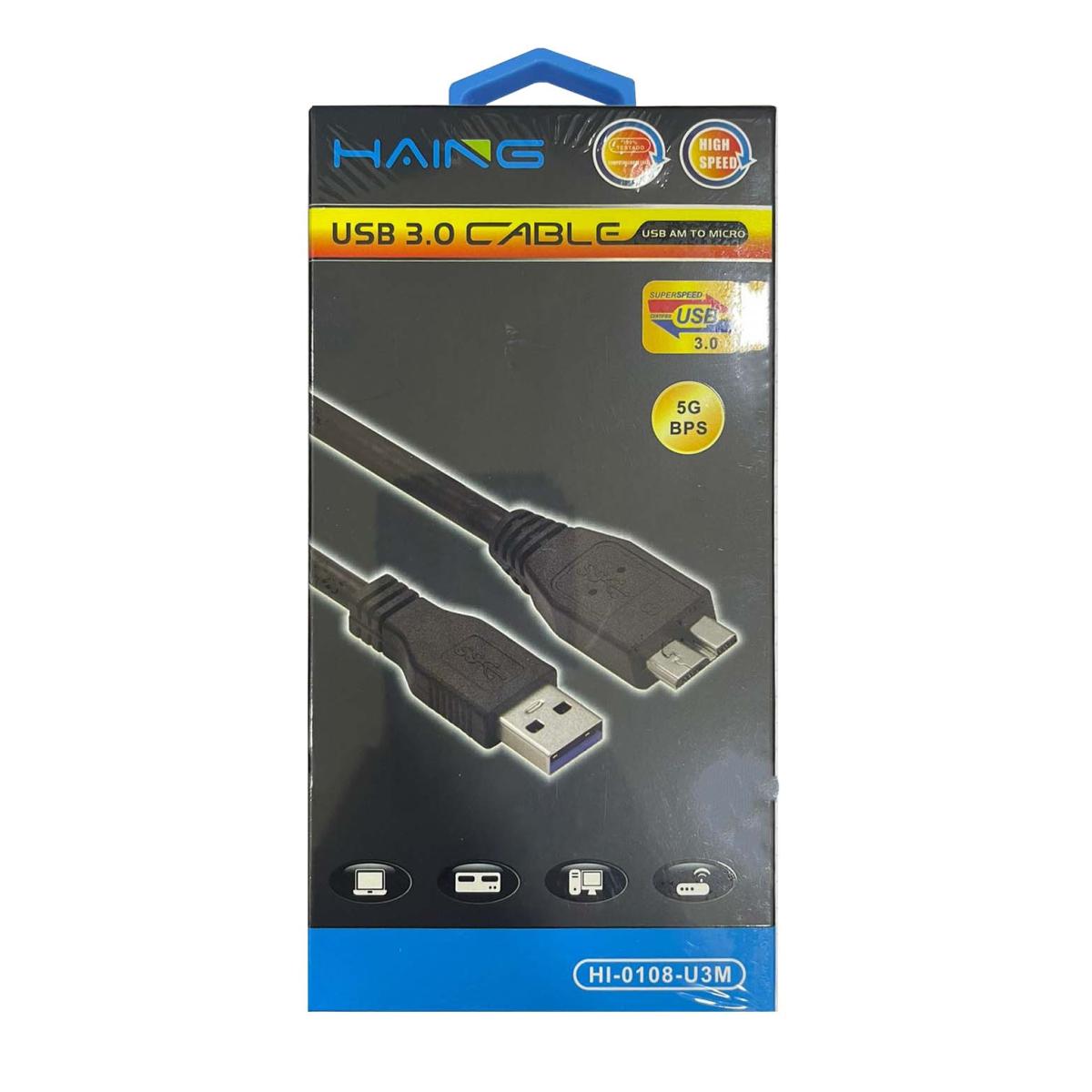 HAING USB 3.0 AM TO MICRO Cable HI-0108-U3M
