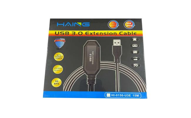 Haing Hi 0150 U3E USB 3.0 Extension Cable 15 meter, USB extension cable